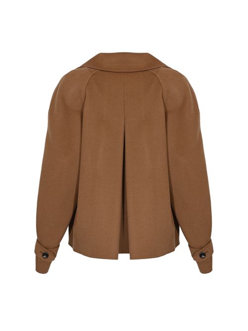 Cappotto corto Nupar in misto lana, cashmere e seta MAX MARA STUDIO | 2526086041600058